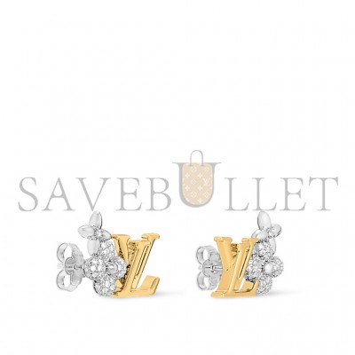 LOUIS VUITTON LV GRAM EARRINGS M01264